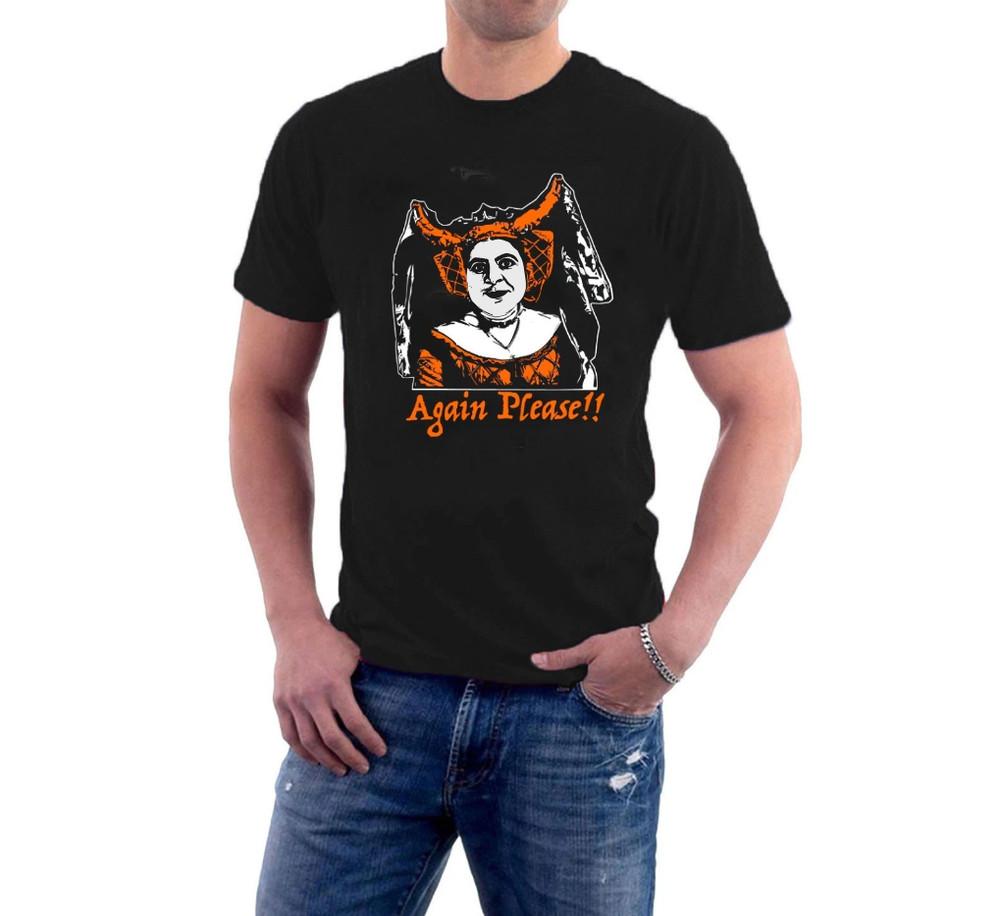 

The Black Adder T-shirt Spanish Infanta Again Please Blackadder Tee by Sillytees L