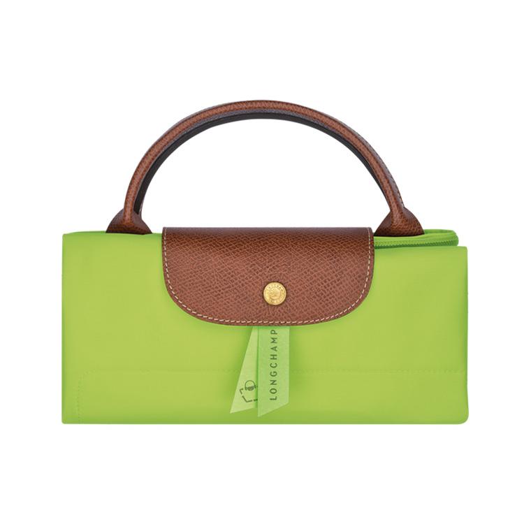 New LONGCHAMP Le Pliage Canvas With Leather Trim Travel Bag Handbag Extra Large Men's Green 1625089355