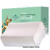 Graphene Wave Neck Support Pillow - Natural Latex Pillow Core, Adult Gift from Thailand