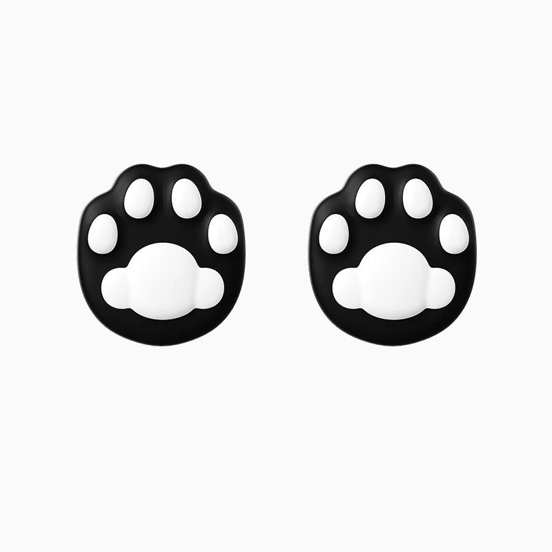Cute Cat Paw Silicone Door Stopper and Wall Protector Sticker