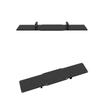 Acrylic Gaming Stand Holder For Remote Player Devices Secure Double Slot Base Compatibility With Tablets And Keypanel