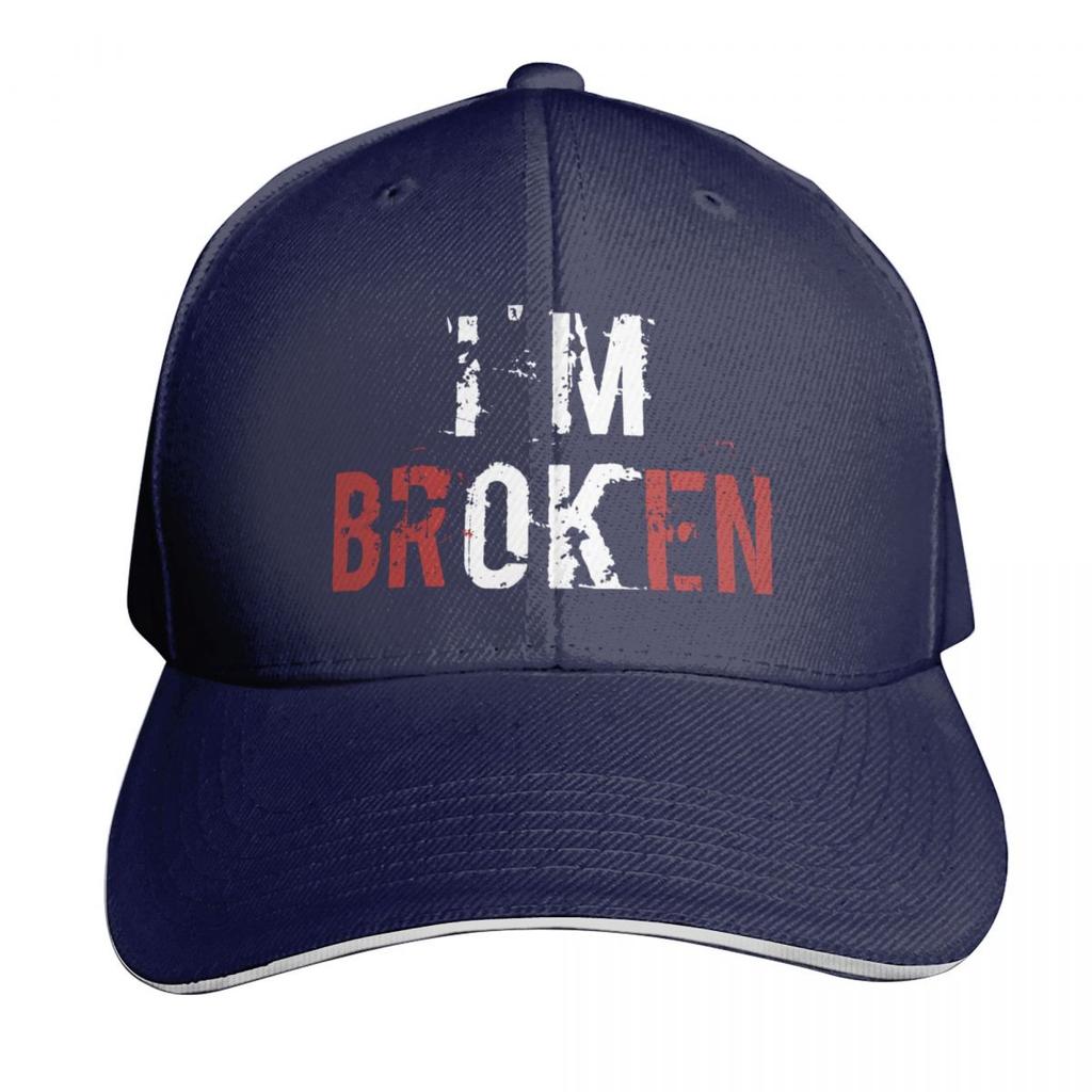 Im Broken OK Baseball Cap Snapback Cap Sun Hat For Children Trucker Hat Ball Cap Unisex Hats Womens