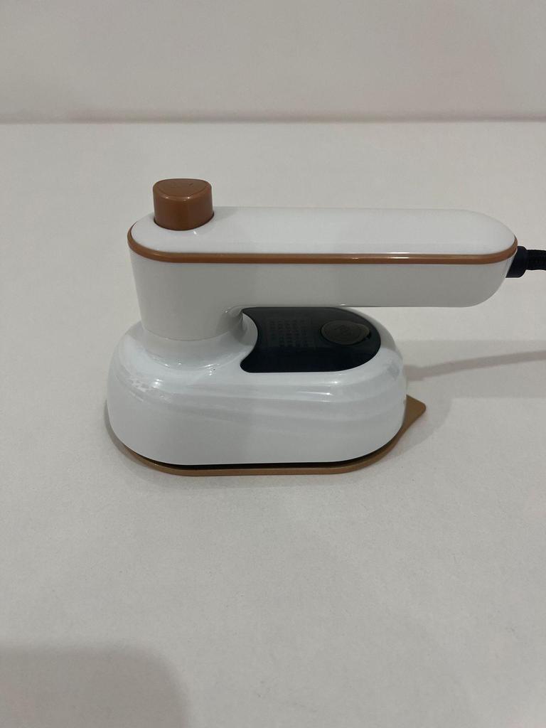 Compact Folding Handheld Iron with Water Spray for Home and Dormitory Use