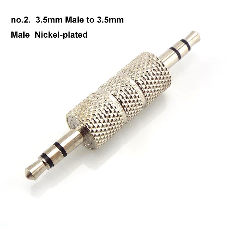 

Адаптер аудиоразъема 3,5 мм «папа» на 3,5 «папа», 3-полюсный стереоразъем Aux, прямой кабель-конвертер для наушников MP3 MP4 1/8 дюйма Type 2