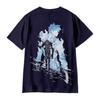 Solo Leveling Anime Women Men's T-shirts Graphic Shirt Cartoon Printed O-Neck Oversized Short Sleeves Fashion Mens Clothing Streetwear