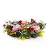 Valentines Day Wreath Peony Round Durable Artificial Flower for Wedding