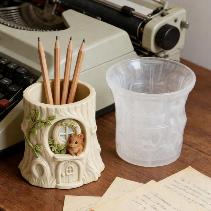 Aircraft Silicone Candle Cup Molds For Making Candle Container Decorative Planter Handmade Vases and Epoxy Resin Project