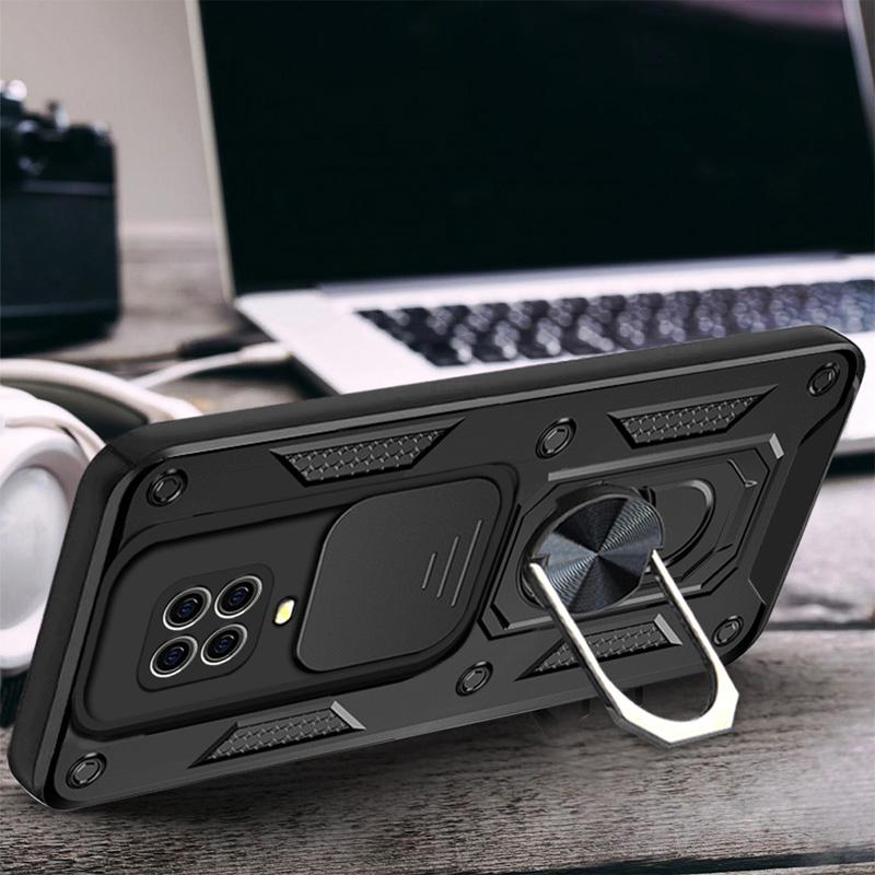 Shockproof Armor Case For Redmi Note10 9 8 Pro Max Car Holder Phone Cover For Redmi Note 9 9T 9s Camera Lens Protection Fundas