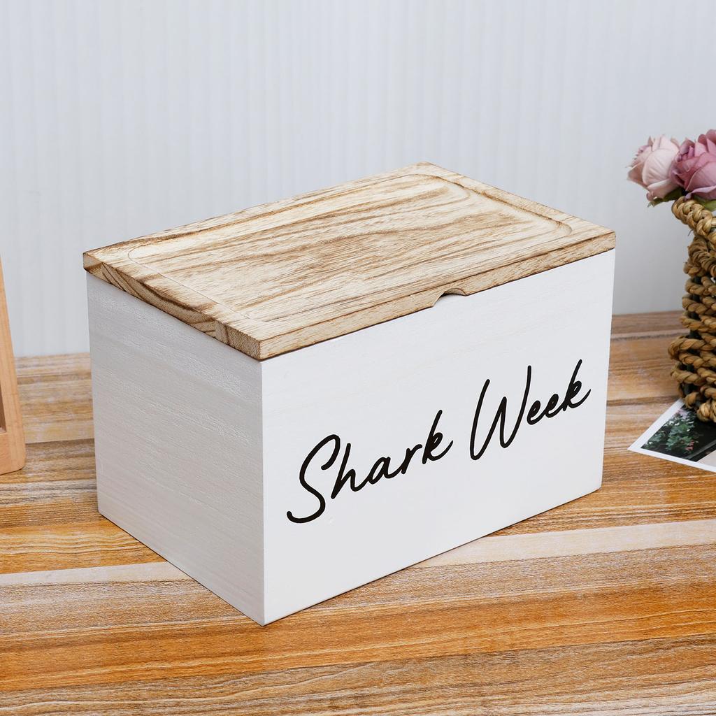 Wooden Tampon Holder 3-Grid Bathroom Cotton Pads Tampon Storage Box Women Girls Desktop Sanitary Pad Napkin Organizer