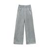 Huamian sweatpants women's trousers autumn and winter new straight wide-leg trousers high waist loose small casual sweatpants