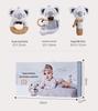 Luxury Newborn Gift Set: Wooden Toys & 100-Day Celebration