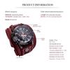 Vintage  Watches Men Genuine Leather Pointer Belt Strap Punk Watch Wide Cowhide Bracelet & Bangles For Women Male Jewelry