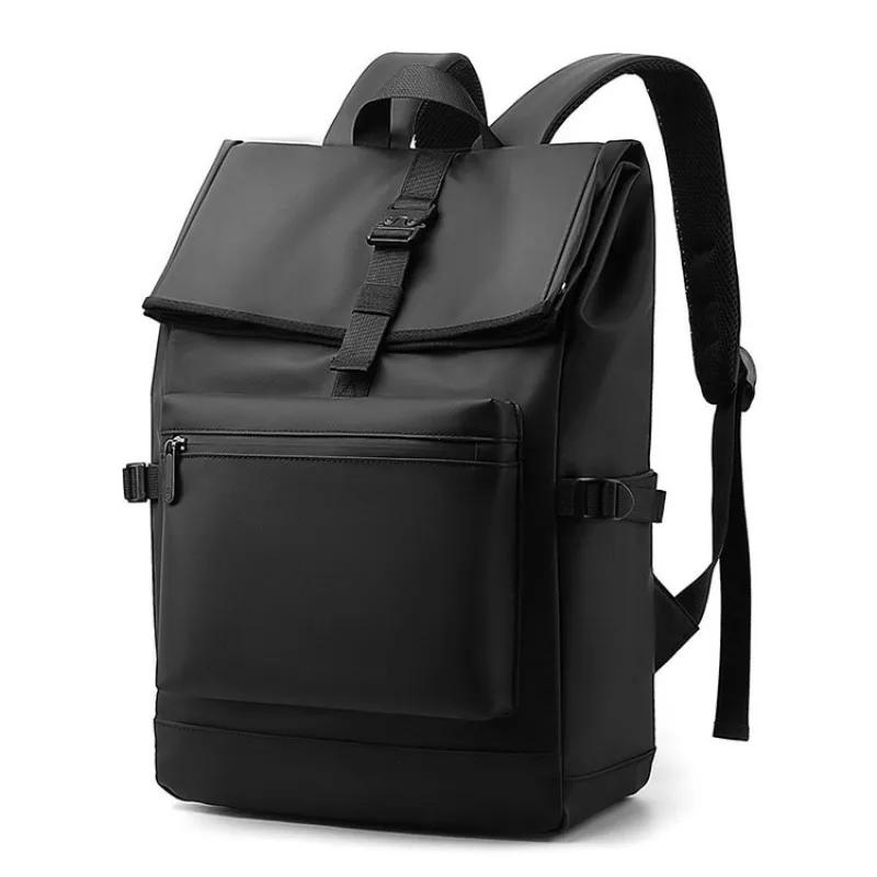 Men'S Senior Sense Of Business Backpack Large Capacity Laptop Backpack Fashion Lightweight Travel Sport Rucksack Computer Bag