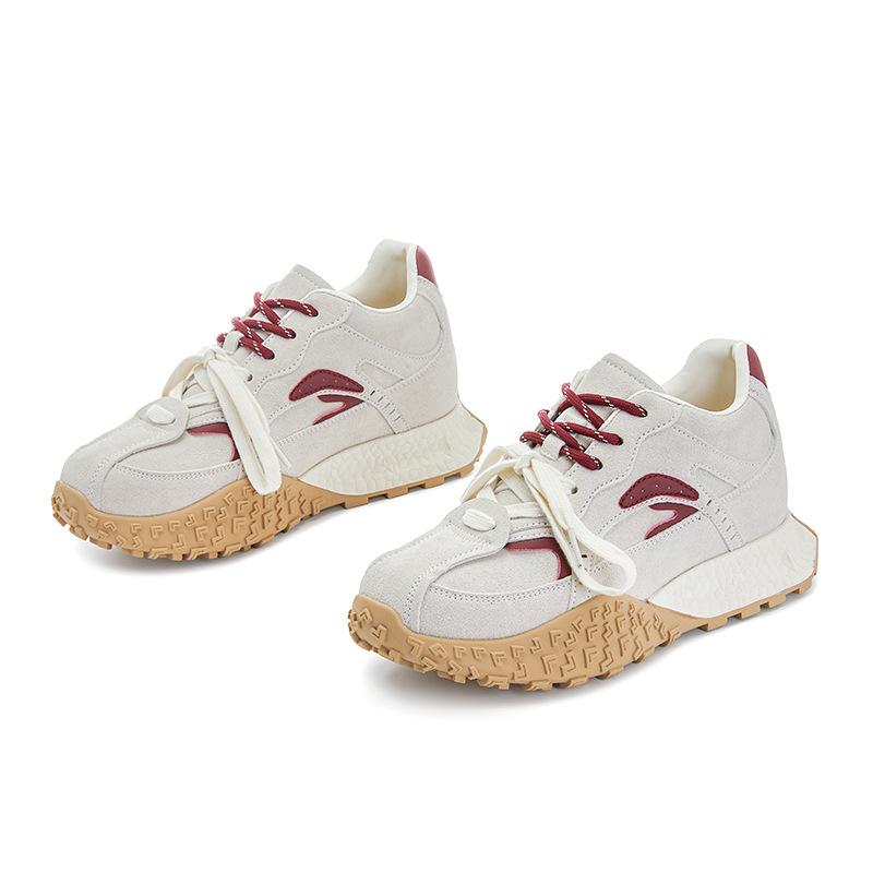 Inner height increase 3cm small size 323334 Forrest Gump shoes women's 2025 new autumn running sports shoes platform dad shoes