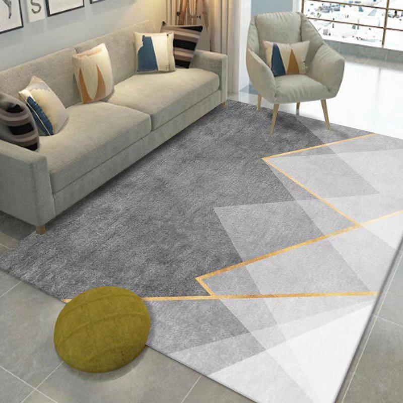 Nordic Luxury Living Room Area Rug - Home Sofa, Coffee Table, Bedroom, and Bedside Carpet