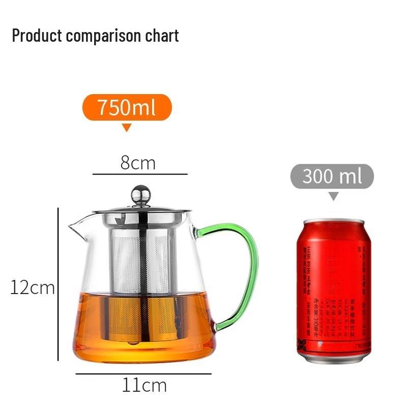 Yuzhuxun Heat-Resistant Glass Teapot