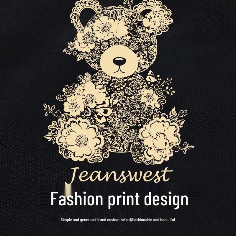 Jeanswest Women's Round Neck Graphic Sweatshirt