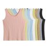 Plus Size Women's Multi-Color Knitted Tank Top - Summer Basics (61870)