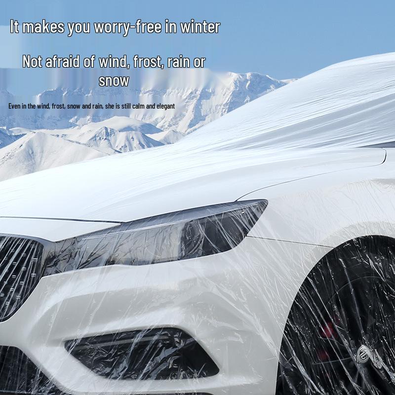 All-Season Disposable Car Cover: Sunproof, Rainproof, Dustproof, Bird Dropping Resistant