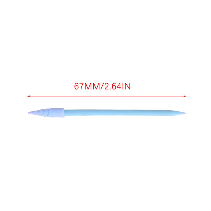 100Pcs/Pack Small Pointed Tips Cloth Head Cleaning Swab Lint Dust Free Sticks For Pcb Board Electronics Small Area Camera Optica