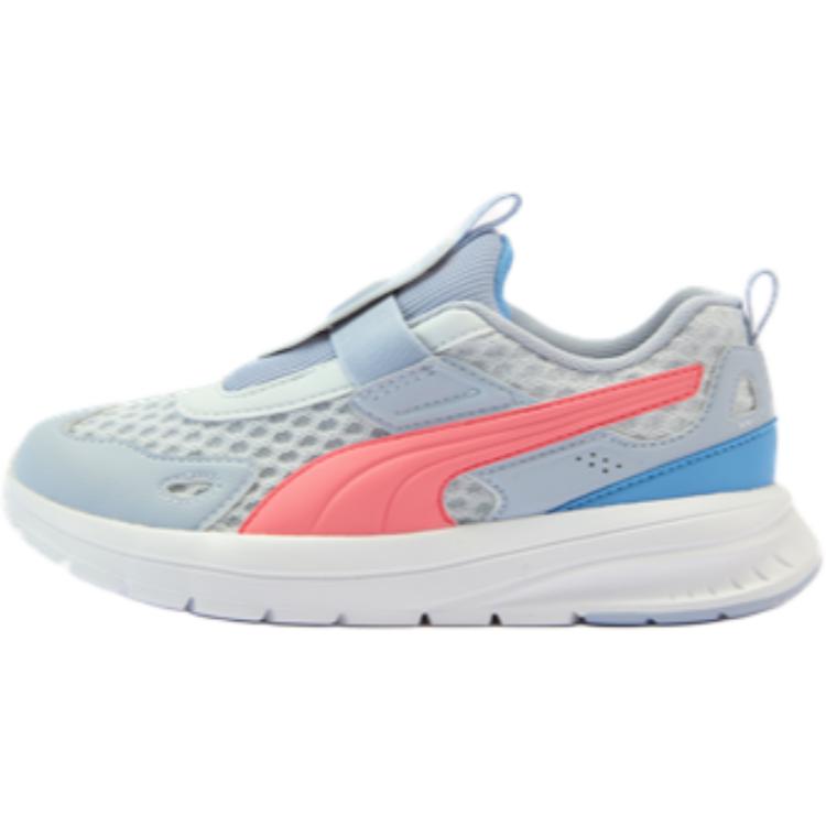 Puma Evolve Run Fabric Simple Versatile Durable Low-Top Kids Running Shoes Kids Sneaker Blue 403242-02