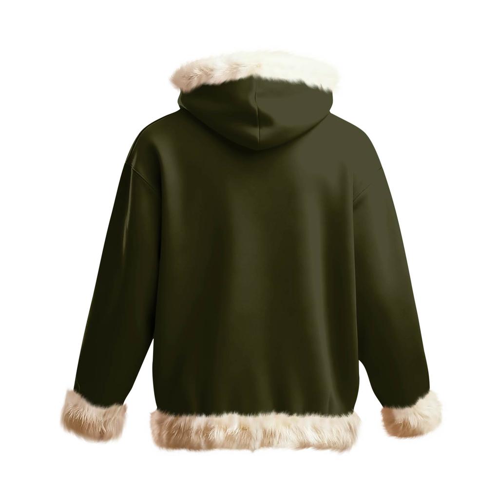 Men's And Women's Unisex Fashion Casual Top Solid Color Long Sleeve Pet Pocket Hoodie Sweatshirt