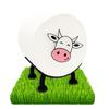 Lovely Cow Toilet Paper Holder Funny Toilet Tissue Rack Toilet Roll Paper Holder Bathroom Accessories Easy To Use