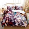 Anime Redo of Healer Bedding Set Boys Girls Twin Queen Size Duvet Cover Pillowcase Bed Kids Adult Fashion Home Textile