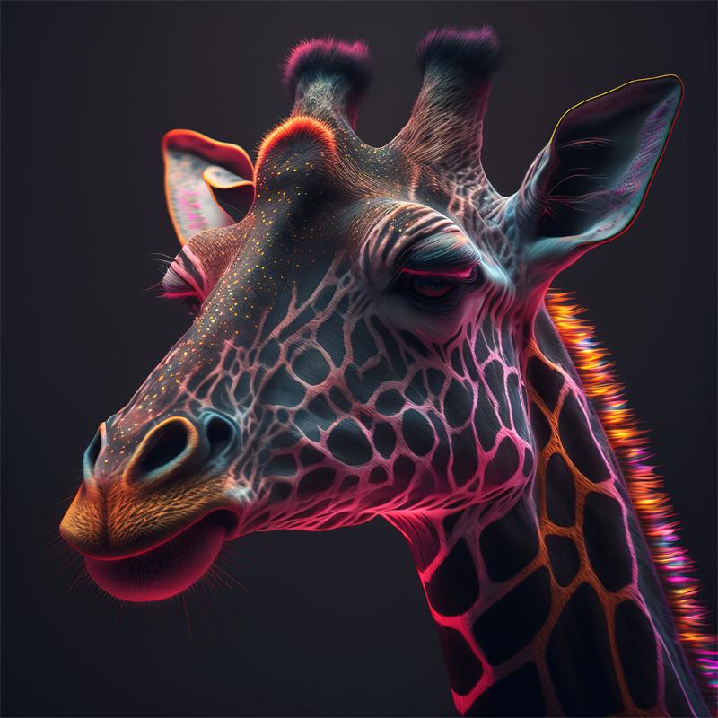 

Full 5D Diy Diamond Painting Giraffe Diamond Embroidery Full Cross Stitch Home Decoration Handmade Gift 20x20cm