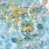 1 Bag Y2K Summer Ocean Theme Nail Charm Set with Shell Starfish, Pearl Accents for Nail Art Decorations DIY Manicure Design