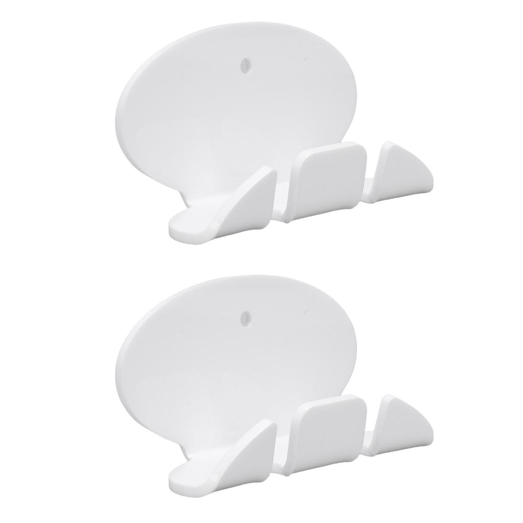 2PCS X Ray Sensor Holder with Adhesive Acrylic X Ray Sensor Wall Mount Storage Hanger for Office