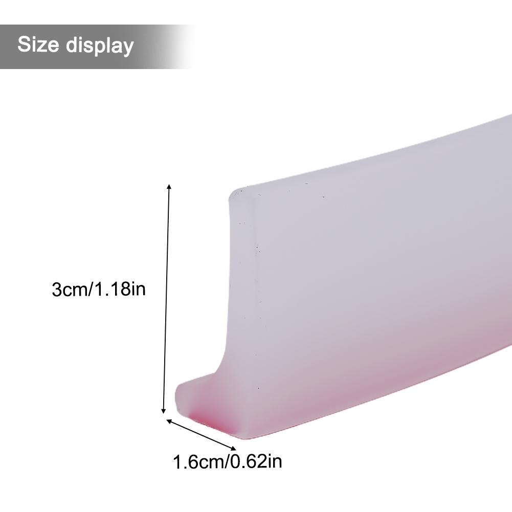 Advanced Shower Water Retention Strip Providing an Effective Water Containment