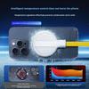 AI Liquid Cooling Phone Cooler, -9°C Magnetic Cell Phone Radiator with Digital Screen 12N Magnet, 36W Pro Version