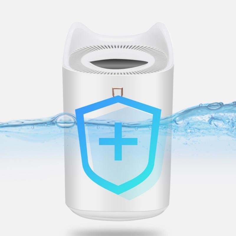 Desk Humidifier 3 Modes Mini Humidifier Diffuser Essential Oil Diffuser Type C Charging 300ml Portable Travel Humidifier