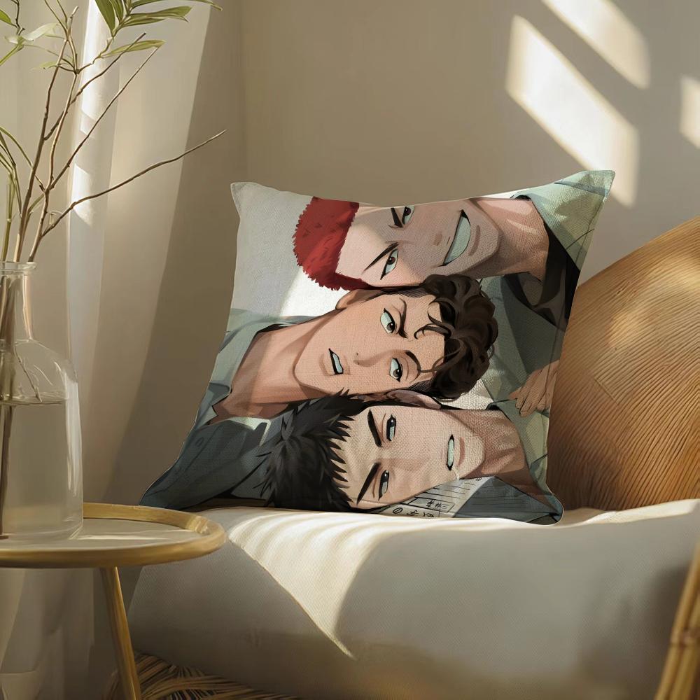 S-Slamdunkanimecute Pillow Case Pillowcase, Double-Sided Printed, Sofa Cushion, Bedroom Headboard