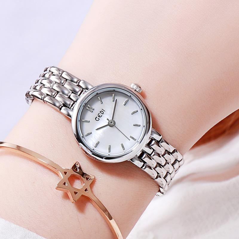 Ultra-Thin Waterproof Quartz Women'S Watch High Value Small Dial Student Versatile Women'S Watch