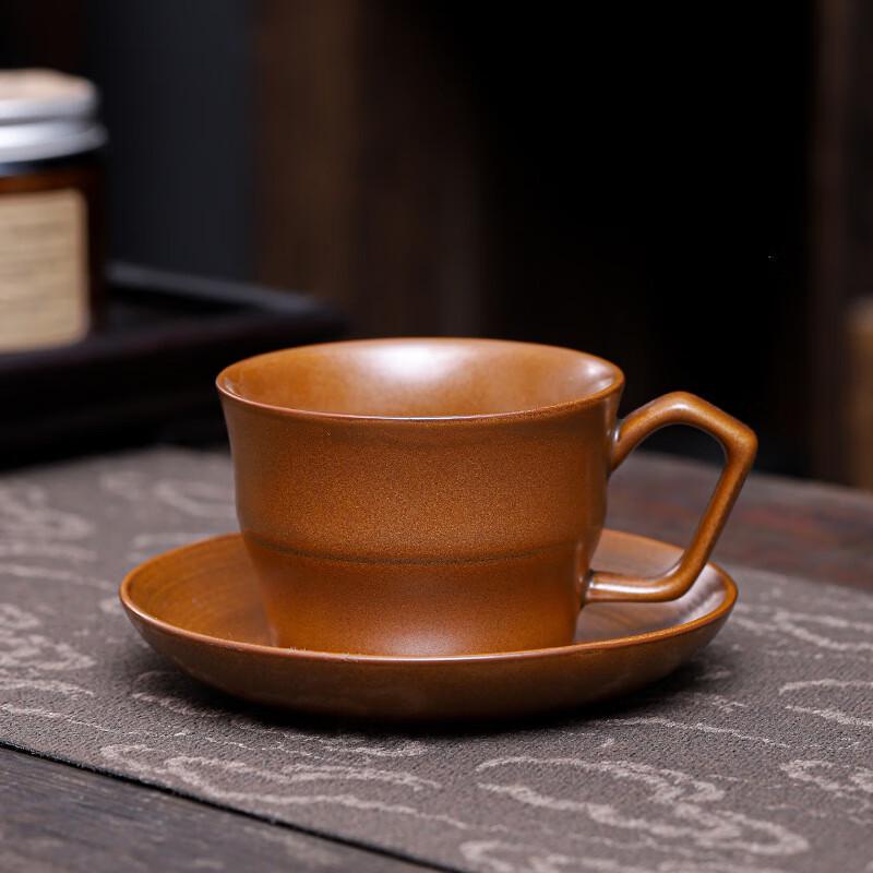 Shangqi Ceramic Coffee Cup and Saucer Set