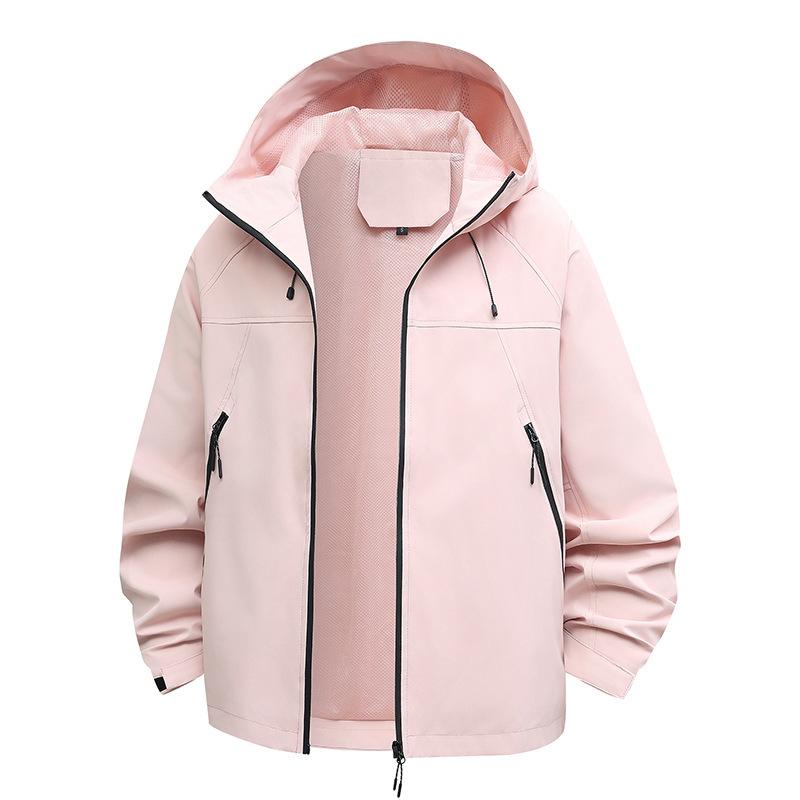 New Outdoor Jacket Men's Spring and Autumn Sports Outdoor Fashion Couple's Mountaineering Suit Windproof Waterproof Single Jacket Men