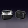 For Apple AirPods Pro Protective Case Lock Buckle Switch TPU + PC Wireless Earphones Cover with Carabiner