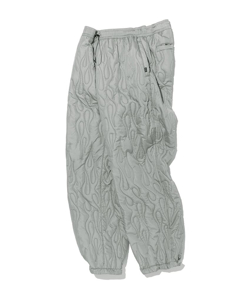 CRITIC Flame Quilting Pants Light Gray