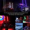 KIMISS RGB LED Kırbaç Işık 300 366 Uygulama 12V ve Tekneler için Desenler, Modlar, Kontrol, Spiral/Kovalama Desteği, UTV'ler, ATV'ler, Arazi Araçları,