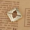 100pcs 5.71x0.94 in Metal Corner Protectors gold Vintage Corner Protectors  Photo Album