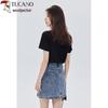 Woodpecker Women's Pure Cotton Loose Fit Short Sleeve T-Shirt