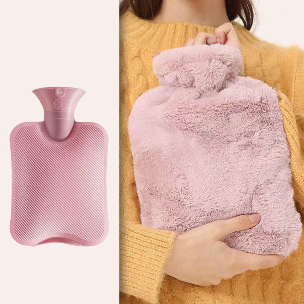 Soothing Aching Hot Water Bottle Soft Hand Warmer Creative Hot Water Bag Neck Shoulder