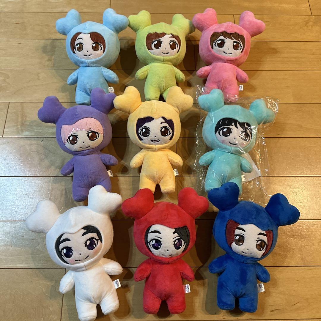 

[USED] TWICE plush toy complete set