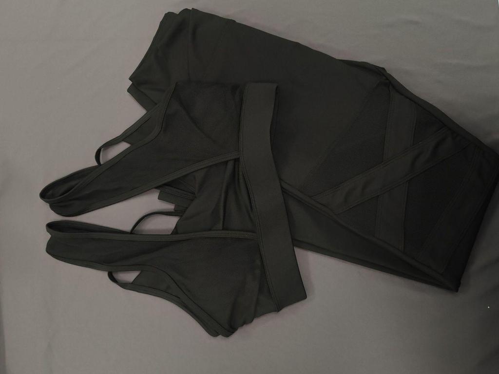 2024 Cross-Border Mesh Sports Bra Set: Trendy Sexy Fitness Apparel for Women - Perfect for Pilates and Yoga