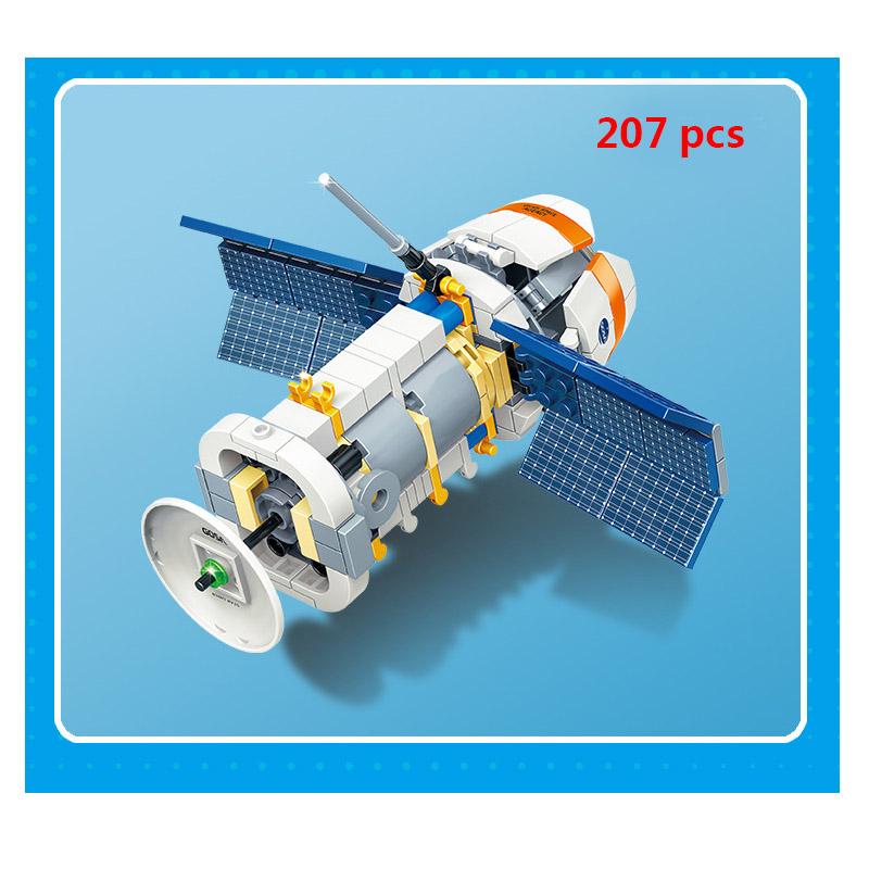 Space Shuttle Launch Center Lunar Lander Model Building Blocks Spaceship Spaceport Figure Rocket Bricks Construction Toys
