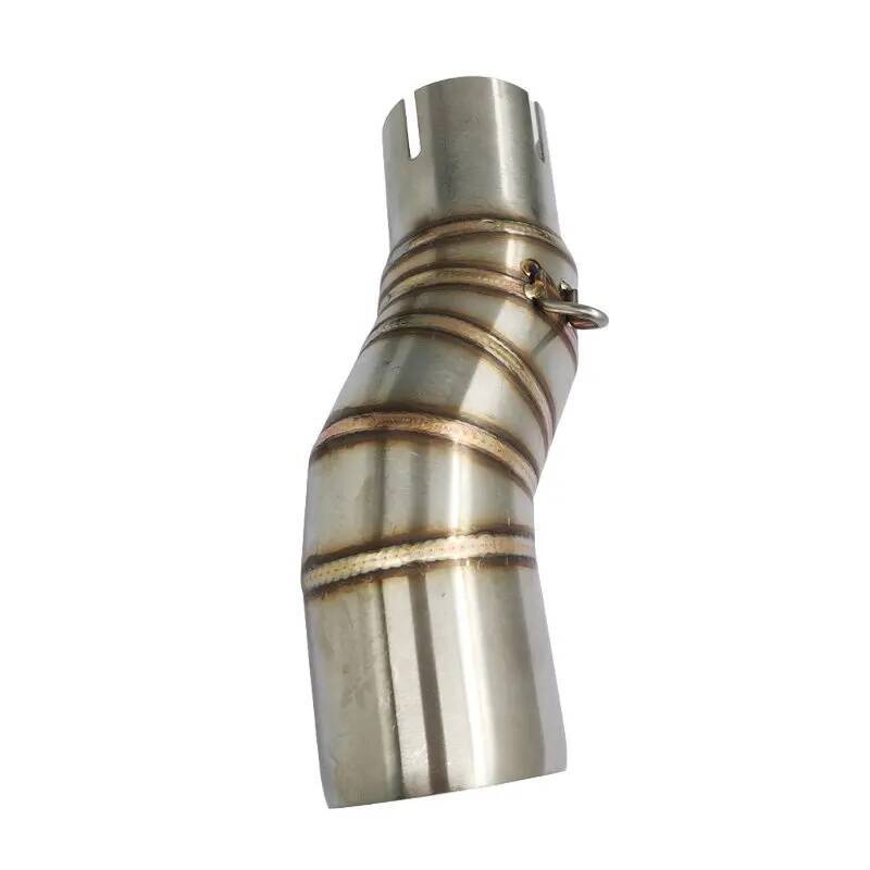 450Mt 2023+ CFMOTO For 450 Middle Exhuast MT Motorcycle Link Pipe Connect 51Mm Motorcycle Escape Exhaust Muffler Pipe +