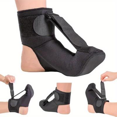 1PC Adjustable Plantar Fasciitis Night Foot Splint Drop Orthotic Brace Elastic Dorsal Night Splint Foot Rehabilitation Stretch Strap