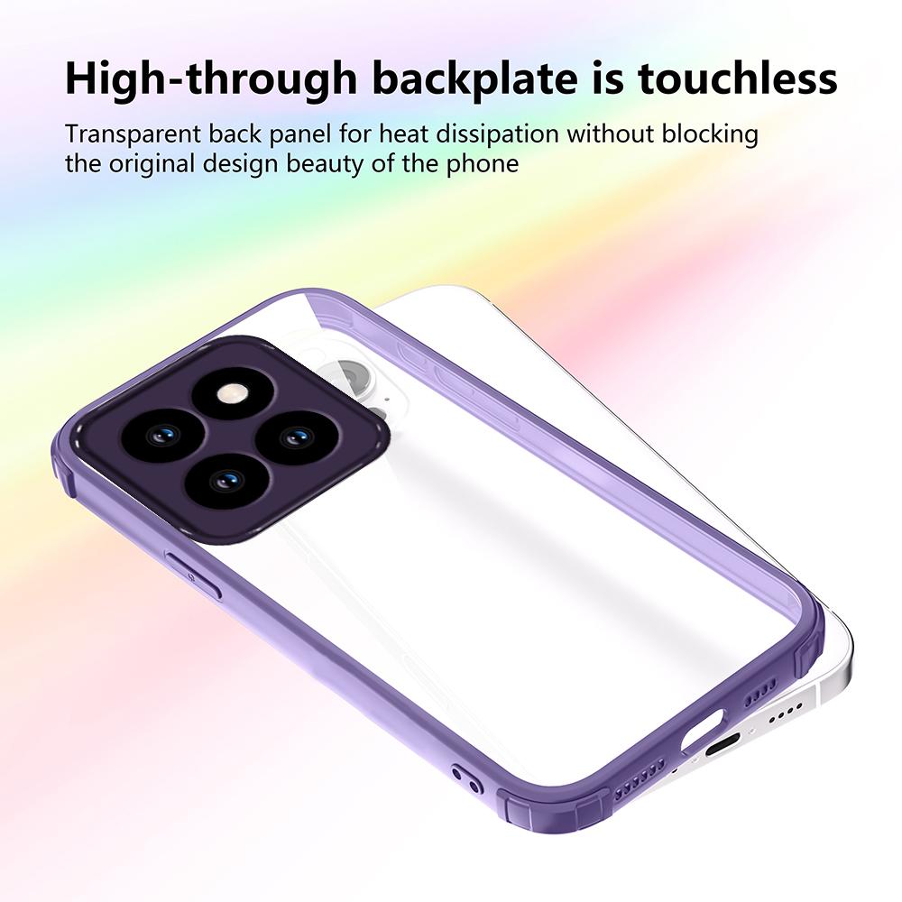 Luxury Shockproof Transparent Phone Case For Motorola MOTO Edge 60 Pro 50 Edge 50 Fusion Pro 40 S50 Neo Clear Soft Bumper Cover
